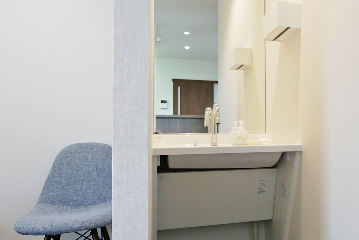 歯磨きコーナー